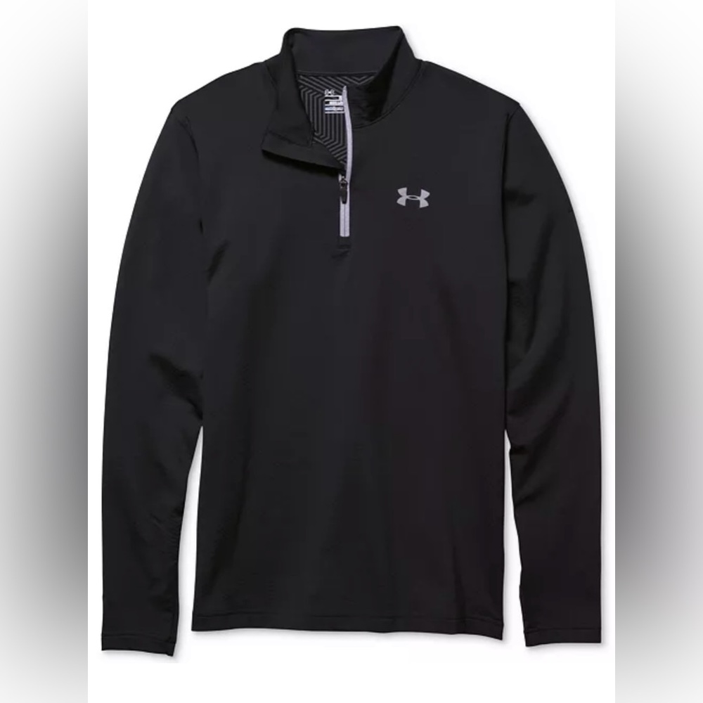 Men’s Under Armour Black Quarter-Zip Pullover in size XL